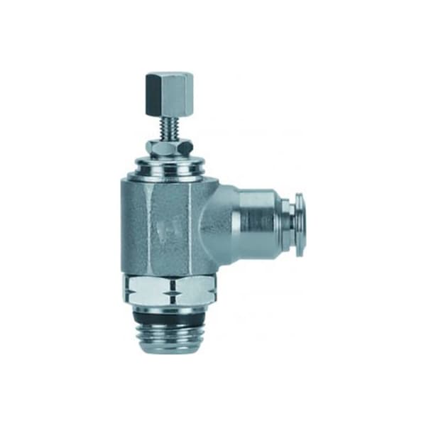 Alpha Technologies Aignep USA Needle Valve 12mm Tube x 1/2" 55920-12-1/2 - main